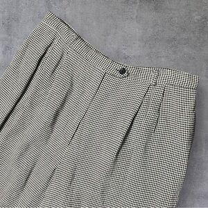 Black & White Houndstooth Trousers